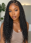 3 x Bundles Package Deal  - Luxury Deep Wave , (100 % Human Braiding Hair)